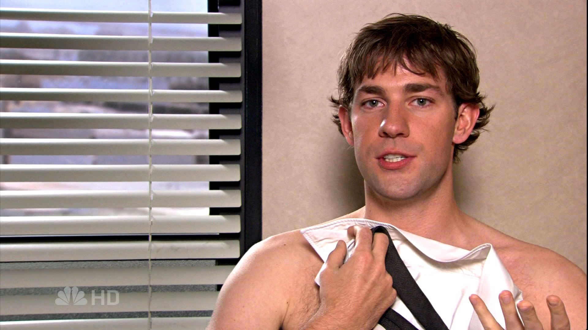 Men On Tv Screencaps John Krasinski The Office S04e01